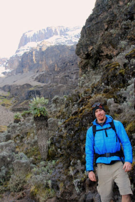 Photo: Trey Shelton on Mt. Kilimanjaro