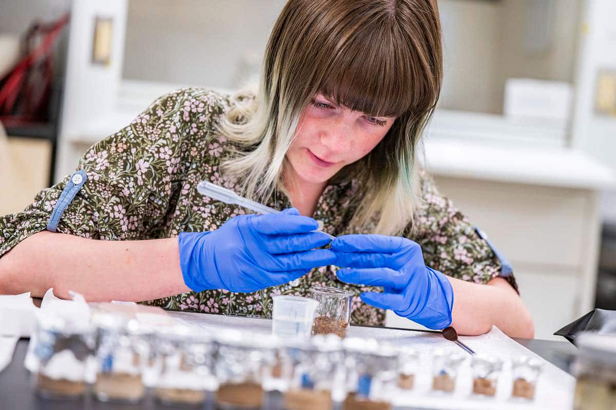 Shelby Seitzinger, a student at the Leadville campus, was chosen to intern for PACT Outdoors to research mycoremediation - using fungi to remove contaminants from soil. The PACT system is an eco-friendly way to dispose of human waste in the backcountry - as it uses non-invasive fungi to decompose waste and paper products.