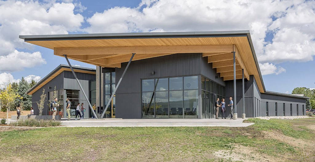 Haselden Construction received an Engineering News-Record regional award for the J. Robert Young Alpine Ascent Center, one of two campus structures the company recently completed at Colorado Mountain College Spring Valley.